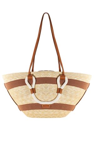 Borsa in paglia beige CATARZI 1910 | P25CAT66NATECR